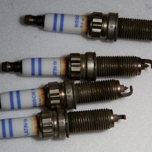 свечи после 17000 км с бензином Несте Оил