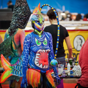 рыба бодиарт