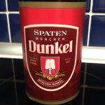 Пиво Spaten Dunkel Шпатен дункель. Дегустация темной лошадки. Отзыв.